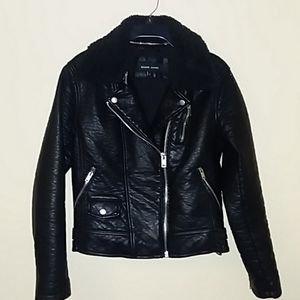 Womens leather jacket